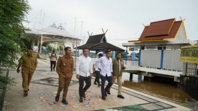 Wali Kota Percepat Penataan Siring Sungai Martapura Depan Balai Kota
