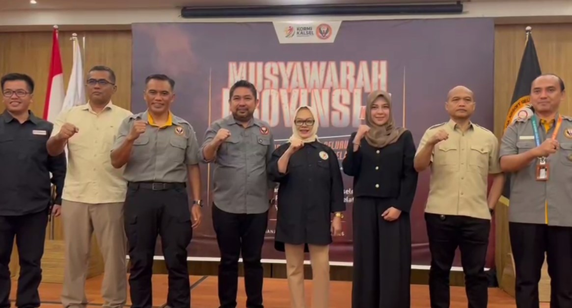 Kembali Pimpin Porgasi Kalsel, Bang Dhin Fokus Lahan Latihan dan Pembinaan Atlet