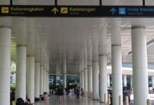 187.435 Penumpang Melintas Lewat Bandara Syamsudin Noor Selama Lebaran
