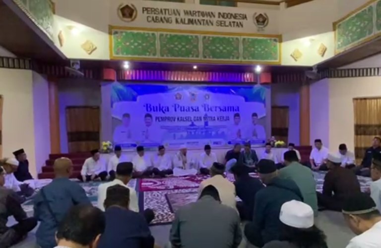 Bukber Anggota PWI Kalsel Jadi Ajang Silaturahmi