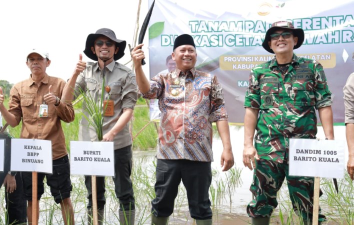 Bupati Barito Kuala H. Bahrul Ilmi