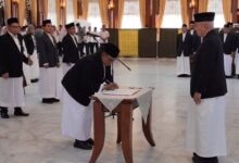 Gubernur Kalsel Reshuffle Pejabat Eselon II, Muhidin Tekankan Kinerja