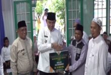 Rahmat Trianto Salurkan Hibah Keagamaan Rp463,5 Juta di Tambang Ulang
