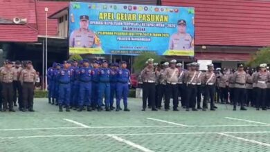 Ratusan Personel Lakukan Pengamanan Jelang Hari Raya hingga Lebaran