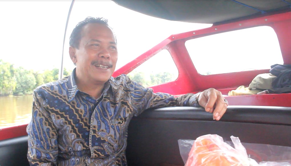 Susuri Sungai, H. Jahrian Gaungkan Nilai Pancasila ke Pelosok Kuripan