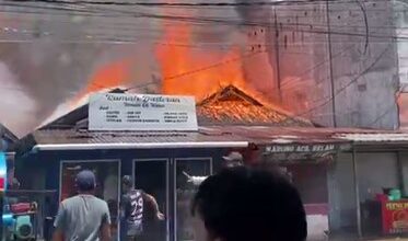 6 Rumah Terbakar di Cempaka Banjarbaru