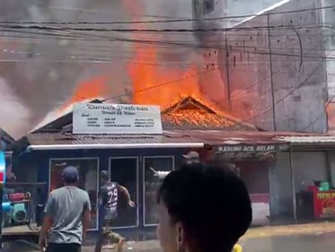 6 Rumah Terbakar di Cempaka Banjarbaru
