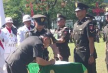 91 Prajurit TNI Lulus Diktukba, Tampilkan Simulasi Gangguan Keamanan