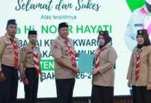 Hj. Noor Hayati Bahrul Ilmi Resmi Terpilih Sebagai Ketua Kwarcab Barito Kuala