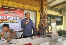 Polisi Amankan Terduga Penganiayaan di Sungai Andai