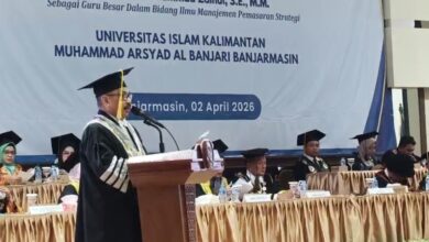 Rektor Uniska Mohammad Zainul Resmi Sandang Gelar Guru Besar