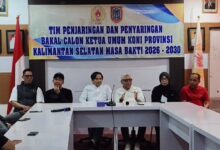 Sambangi KONI Kalsel, Hasnur Diskusi Regulasi Organisasi Olahraga