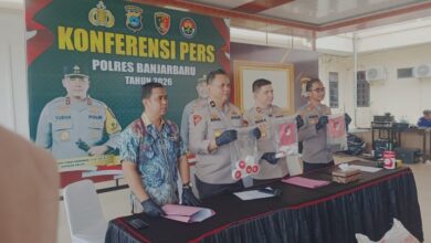 Satreskrim Polres Banjarbaru Gagalkan Peredaran Obat Luka Ilegal