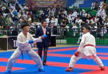 Ribuan Karateka Ikuti Kejuaraan Piala Pangdam XXII Tambun Bungai