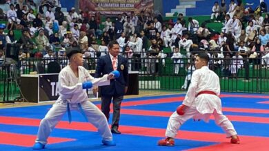 Ribuan Karateka Ikuti Kejuaraan Piala Pangdam XXII Tambun Bungai
