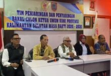 Tidak Ada Pendaftar, Penjaringan Balon Ketum KONI Kalsel Diperpanjang