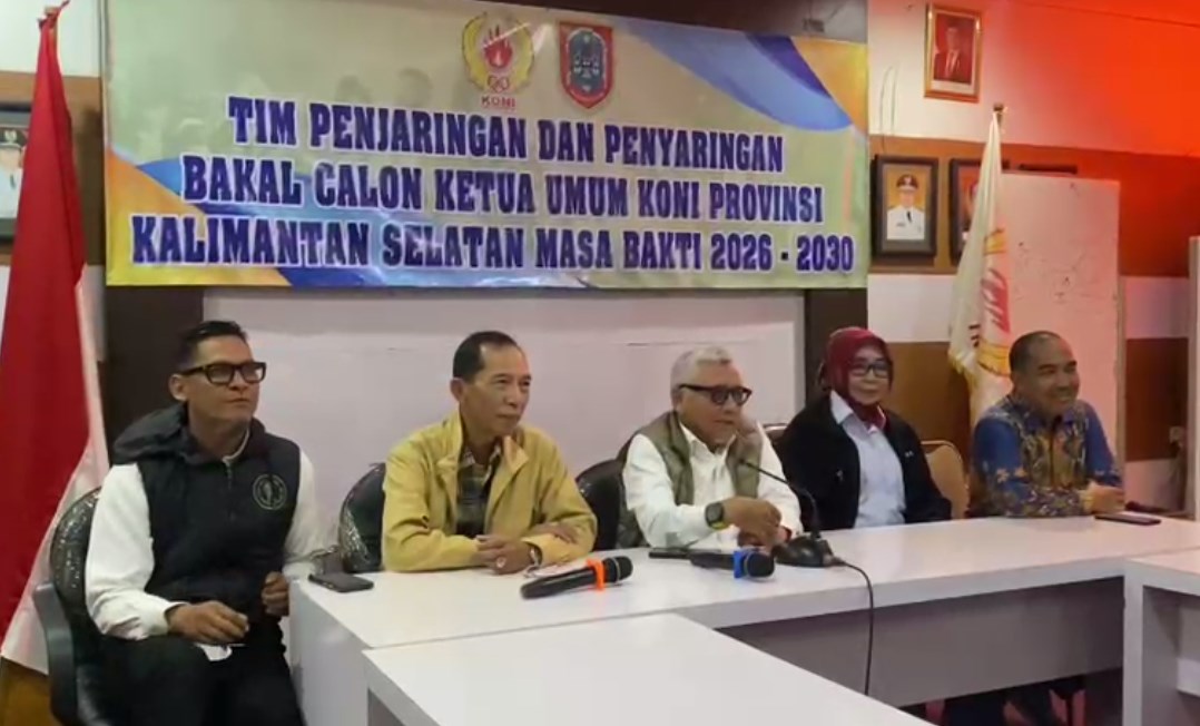 Tidak Ada Pendaftar, Penjaringan Balon Ketum KONI Kalsel Diperpanjang