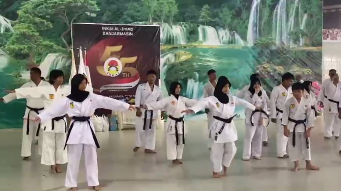 Dojo Inkai Al Jihad Gelar Latihan Gabungan