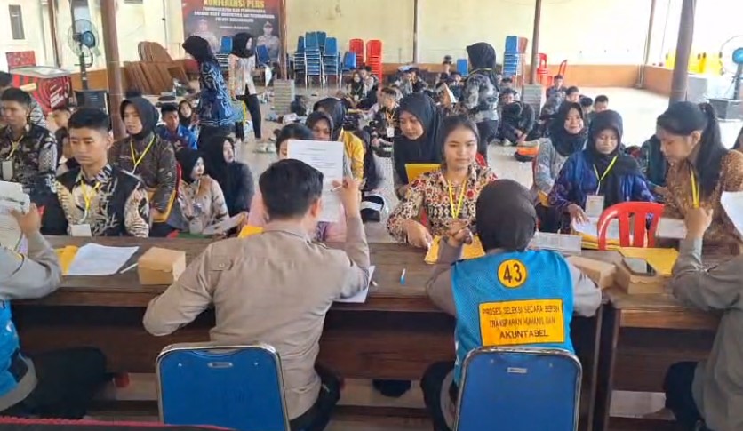 seleksi calon polisi kalsel