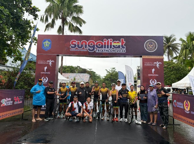 Atlet Triathlon Kalsel Borong 4 Medali di Kejurnas Seri I 2026