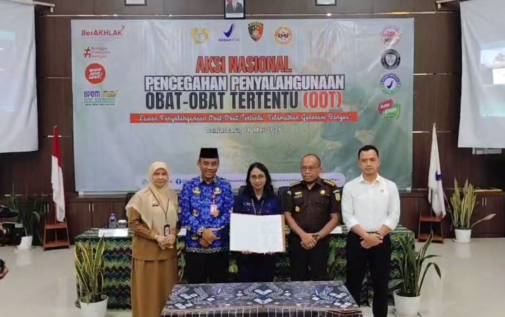 BBPOM Banjarbaru Perkuat Pencegahan Penyalahgunaan Obat