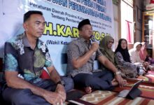 Wakil Ketua DPRD Provinsi Kalimantan Selatan, Kartoyo, mensosialisasikan Pemberdayaan Masyarakat dan Desa
