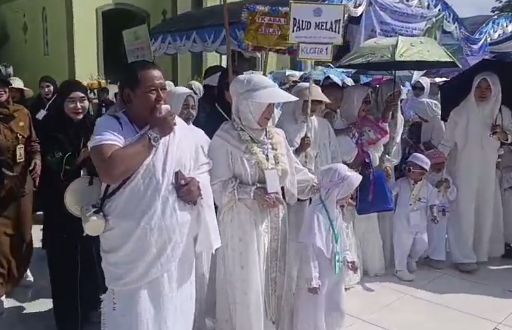 1.322 Anak Ikut Manasik Haji Cilik IGTKI Kapuas