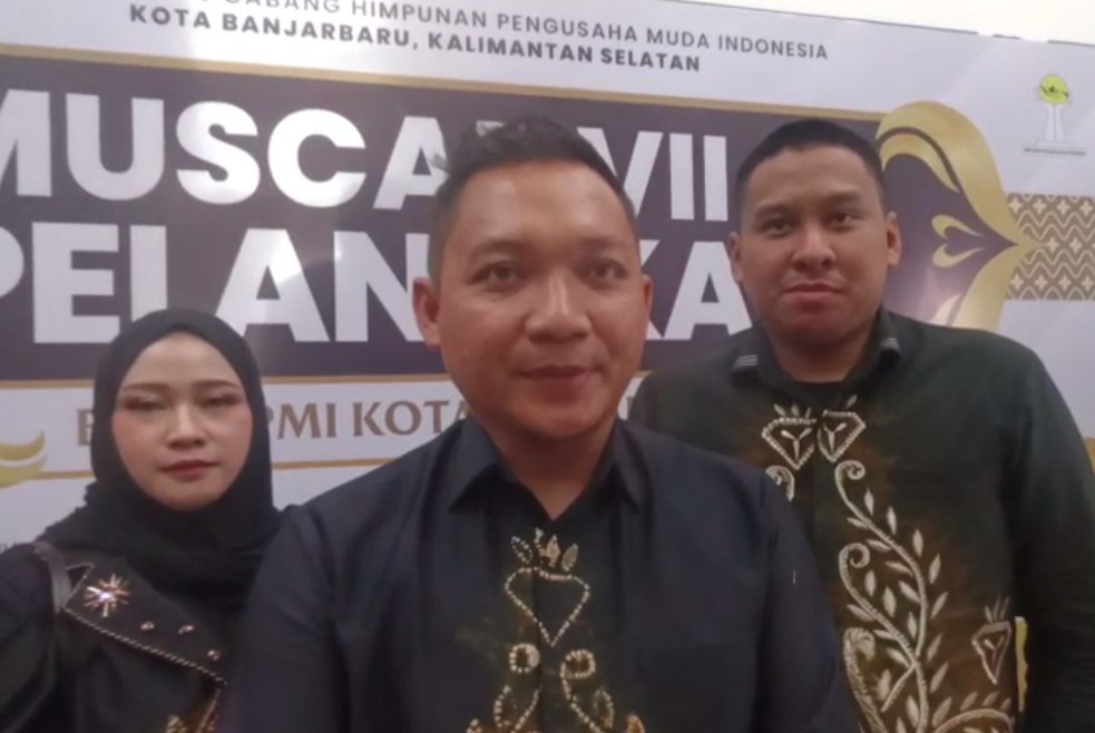 eno Setiawan didaulat sebagai Ketua BPC HIPMI Banjarbaru