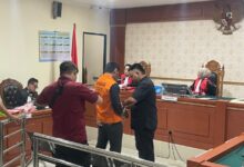 Terdakwa Pembunuhan Mahasiswi ULM Divonis 12 Tahun Penjara
