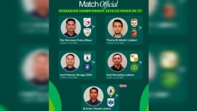 Laga Penentu Di Kompetisi Liga 2 Akan Dipimpin Wasit Lokal?
