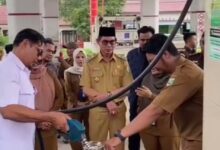 Wabup Balangan Pantau Akurasi Takaran BBM di SPBU Paringin Jelang Idul Adha