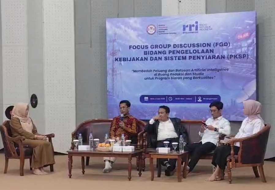 KPID Kalsel Bedah Peluang dan Batasan AI di Dunia Penyiaran