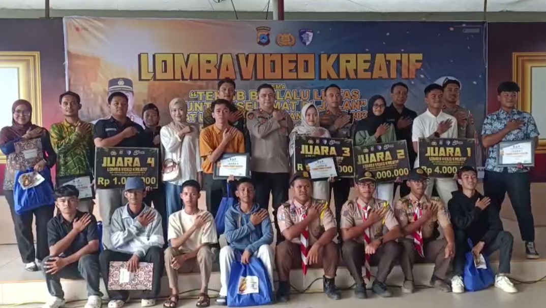 Polres Banjarbaru Gelar Lomba Video Kreatif Keselamatan Lalu Lintas Antar Pelajar SMA