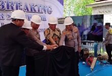 Polda Kalsel Bangun 11 Sumur Bor untuk Bantu Air Bersih Bagi Warga