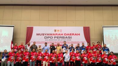 Bang Dhin Nakhodai Perbasi Kalsel, Komitmen Fokus Pembinaan Usia Dini dan Sarpras