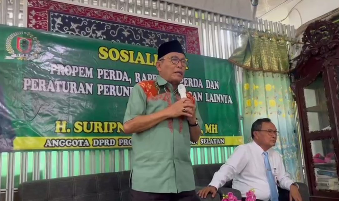 Wakil Ketua Komisi II DPRD Kalimantan Selatan, Suripno Sumas
