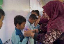 MI Al-Istiqamah Santuni Murid Yatim Piatu di Momentum 10 Muharam