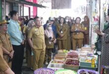 Wabup Kapuas Pantau Pasar Blok R, Jaga Stabilitas Harga Pangan