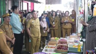 Wabup Kapuas Pantau Pasar Blok R, Jaga Stabilitas Harga Pangan