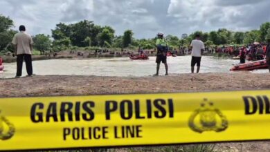Bocah Tenggelam di Kolam Retensi Desa Baroqah