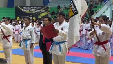 500 Karateka Meriahkan Kejuaraan Wali Kota Cup Banjarmasin 2026