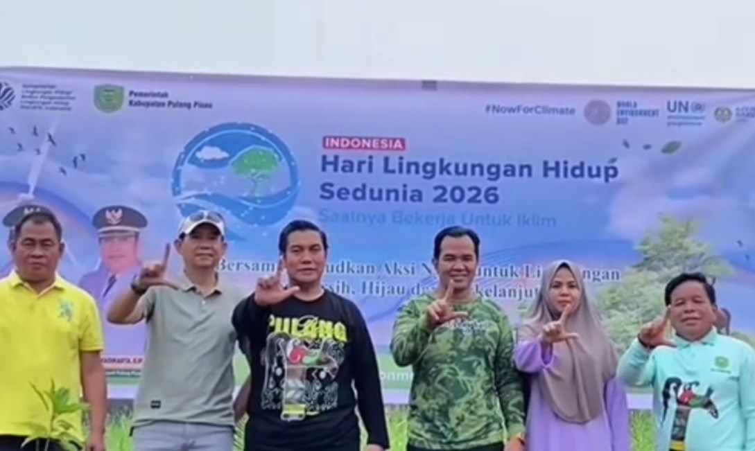 Pemkab Pulang Pisau Tanam Pohon Peringati Hari Lingkungan Hidup SeduniaPemkab Pulang Pisau Tanam Pohon Peringati Hari Lingkungan Hidup Sedunia