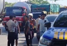 Puluhan Kendaraan Angkutan Terjaring Razia di Banjarbaru