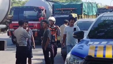 Puluhan Kendaraan Angkutan Terjaring Razia di Banjarbaru