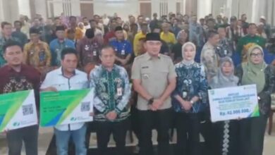 1.639 Ketua RT dan RW se-Tanah Laut Dapat Fasilitas BPJS