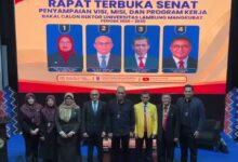ULM Tetapkan Tiga Calon Rektor