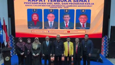ULM Tetapkan Tiga Calon Rektor