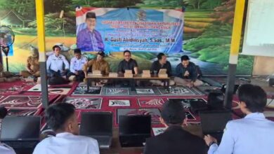 sosialisasi revitalisasi dan implementasi nilai-nilai Pancasila yang diinisiasi Anggota DPRD Kalimantan Selatan, Gusti Abidinsyah.