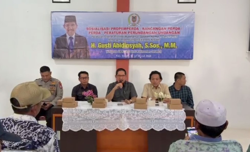 Dukung Promosi UMKM Desa, Warga Gambut Dibekali Keterampilan Desain Grafis