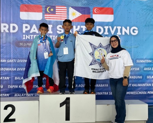 Atlet Loncat Indah Kalsel Raih 14 Medali di Kejuaraan Internasional Pari Sakti 2026